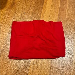 Vibrant Red Tube Top